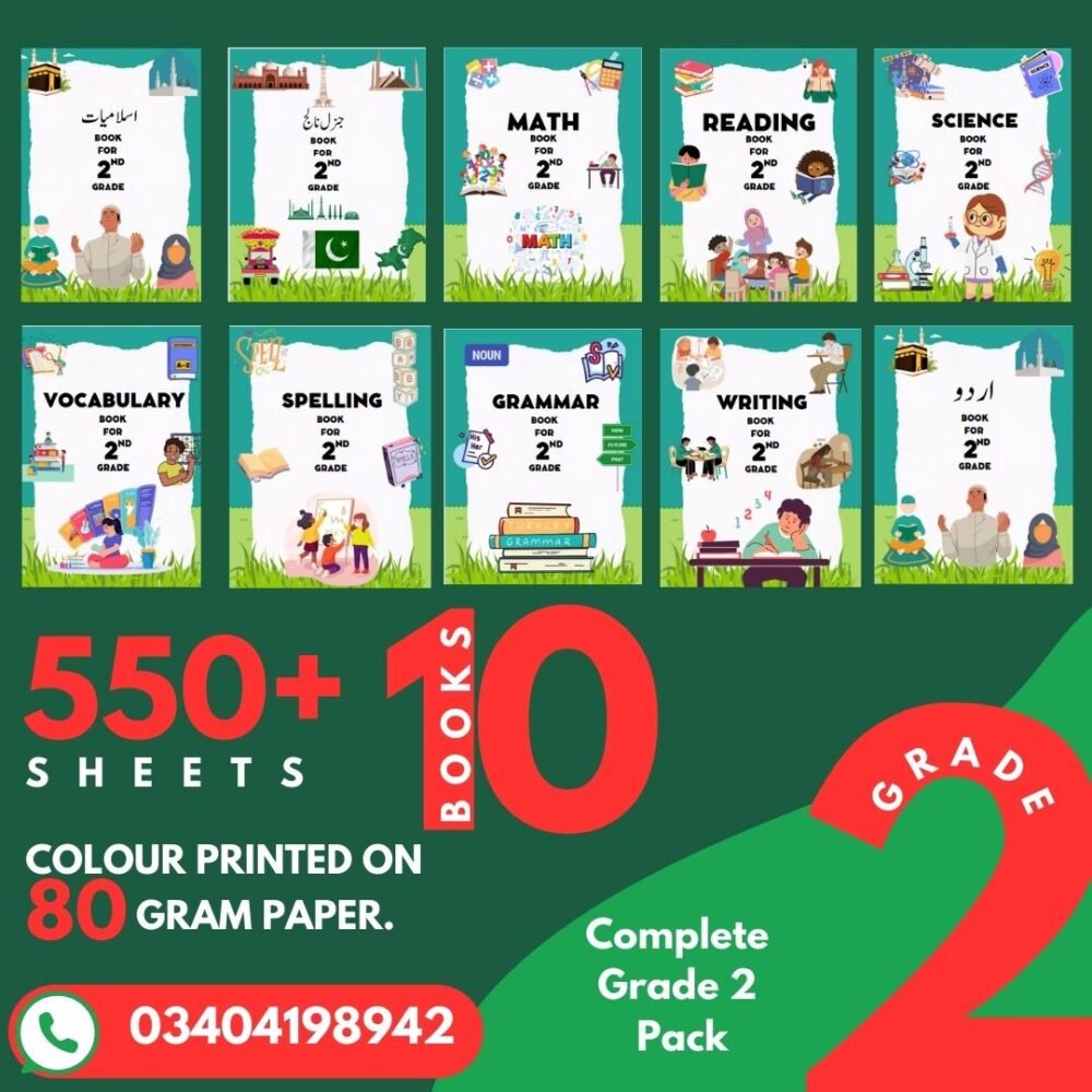 Grade 2 Mastery Bundle: 500+ Skill-Building Worksheets