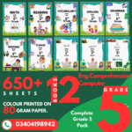 Grade 5 Printed Worksheets Full Package - 12 Subjects