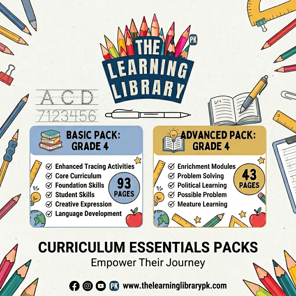 Play Group/ P.G (First year) Summer task Basic and advance 2 Packs