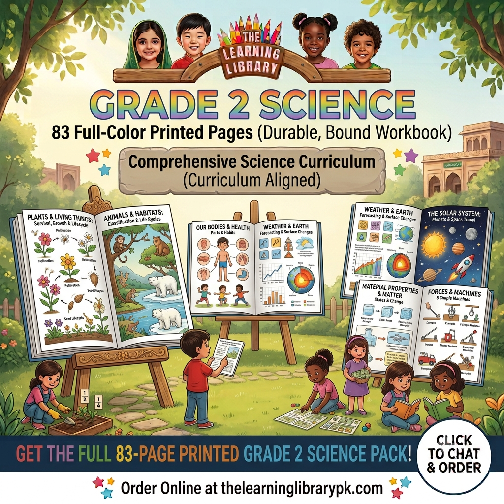 Grade 2 Science Worksheets | Printed book